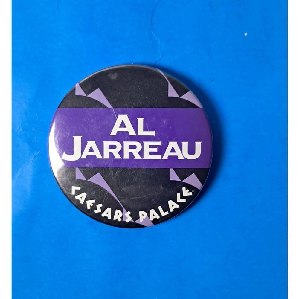 Al Jarreau Caesars Palace Vintage Pin-Good Condition